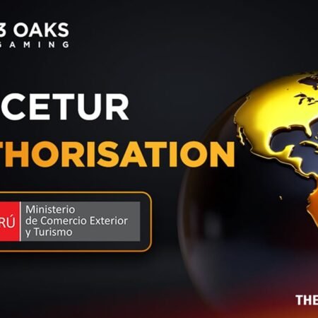 3 Oaks Gaming Secures MINCETUR Registration for Peru Market