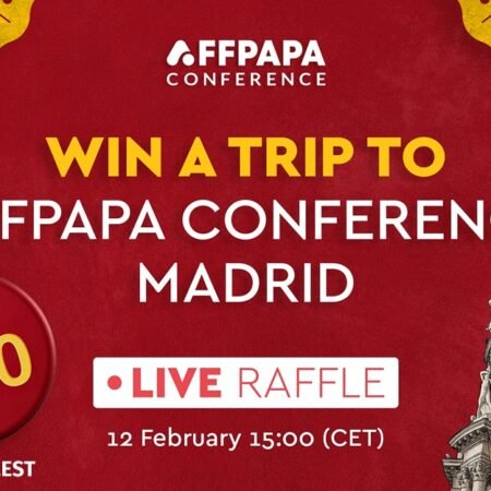 win a trip to AffPapa Conference Madrid