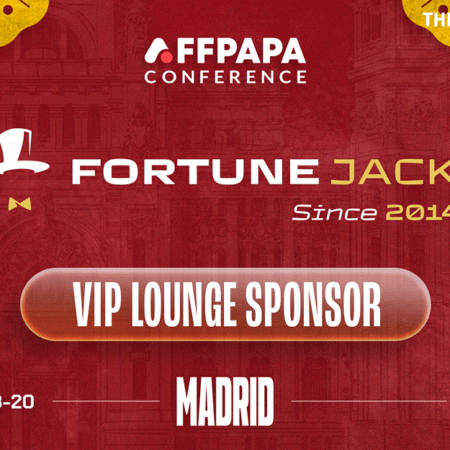 FortuneJack VIP Lounge Sponsor at AffPapa Conference Madrid
